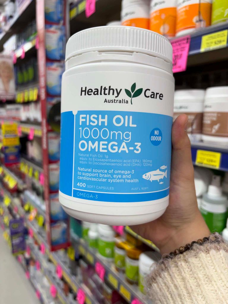 Healthy Care - Dầu Cá Healthy Care 1000mg Úc (400 viên)