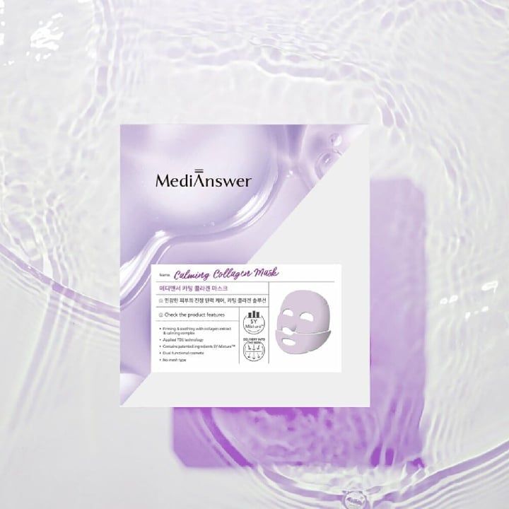 Mặt Nạ Thạch Medi Ansewr #Calming (Tím) Mẫu Mới