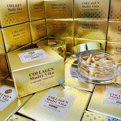 Tinh Chất Collagen Ammud Multi Vita Ampoule Collagen (38 viên)