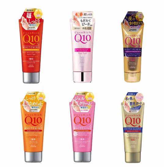 Kem Dưỡng Da Tay Q10 Kose 80g Nhật Bản #Vàng