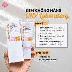Kem Chống Nắng Nâng Tone CNP Laboratory 50ml (Tách - Ko Hộp)
