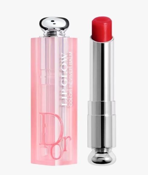 Dior - Son Dưỡng Addict Lip Glow 031 Strawberry (Mẫu Mới Vỏ Xanh) - Ko Tđ