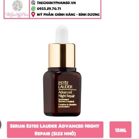 Serum Estee Lauder Advance Night Repair 15ml (Size nhỏ) Không Hộp