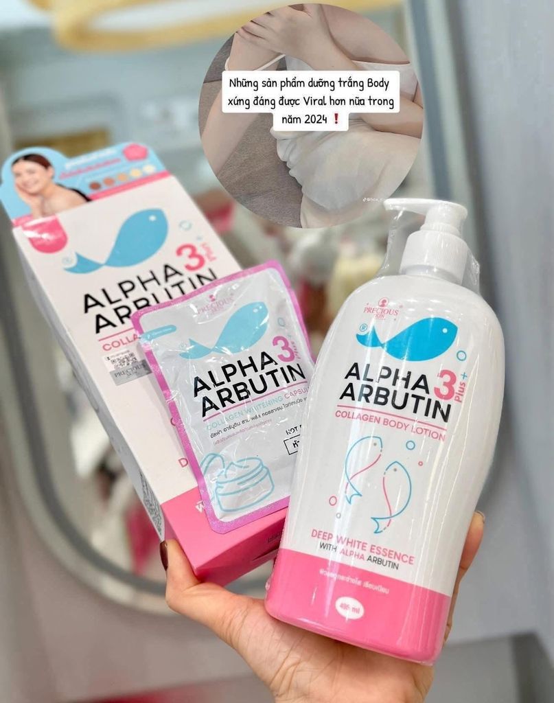 Kem body Alpha Arbutin 3PLUS 500ml