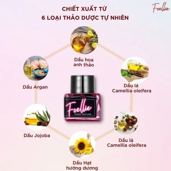 Nước hoa vùng kín Foellie Eau De Innerb Perfume 5ml # Đen EDN