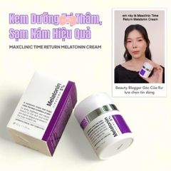 Kem Dưỡng Mờ Nám, Chống Lão Hóa Melatonin Liposome 5% Maxclinic Time Return Cream 50g