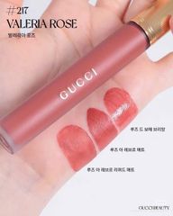 Gucci - Son Kem Lì Gucci Rouge Liquid Matte #217 (Ko Tđ)