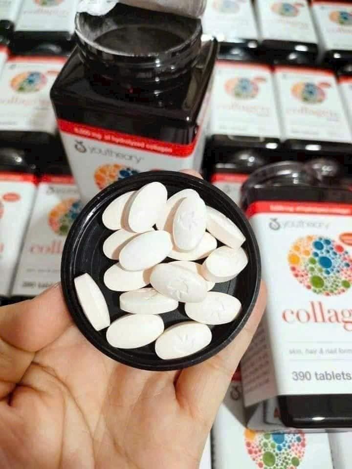 Viên uống Collagen + Biotin Youtheory 390viên ( Ko tích điểm)