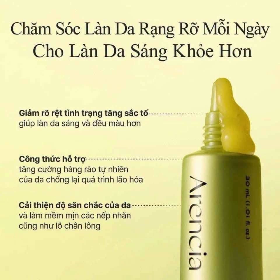 Kem Dưỡng Arencia Vitamin C Booster Shot 30ml