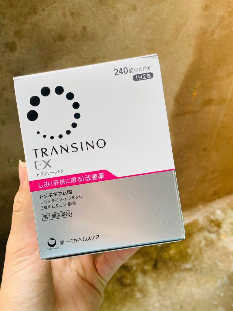 Viên Uống Trị Nám Transino EX 240 Viên (Mẫu Mới) Ko Tđ