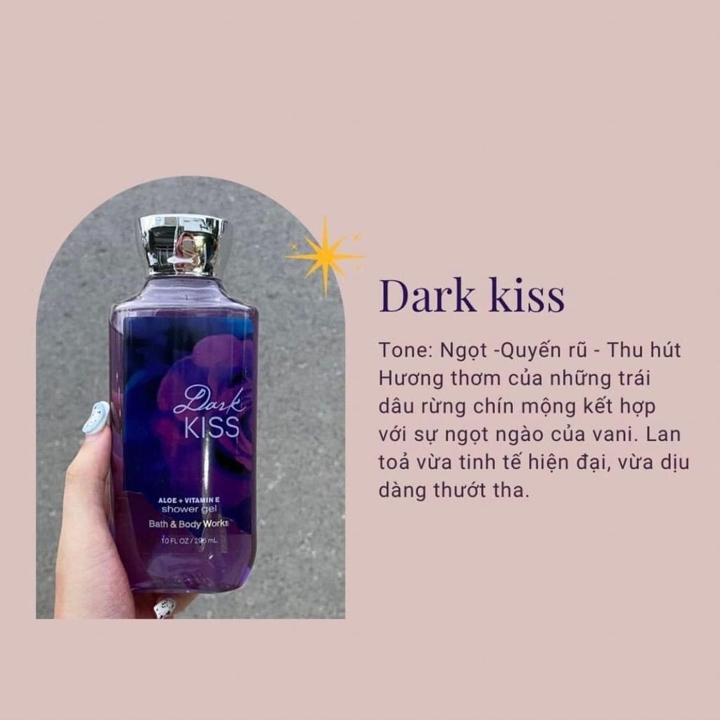 BBW - Gel Tắm 295ml #Dark Kiss