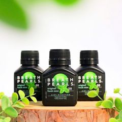 Viên Uống Thơm Miệng Breath Pearls Úc 50 Viên