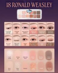 Phấn Mắt Clio Pro Eye 12 Ô Pallete Air #18 Ronald Weasley