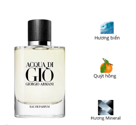 Giorgio Armani - Acqua Di Gio EDP 100ml #Trắng ( Ko Tđ )