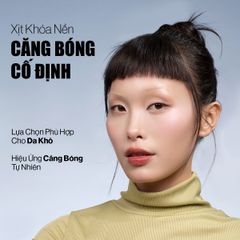 Xịt Khóa Nền Glamrr Q Vegan Super Stay Makeup Fixer #Glow