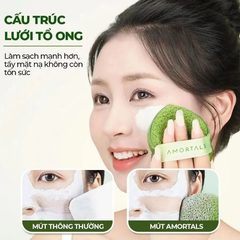 Bọt Biển Rửa Mặt Amortals Face Washing Puff