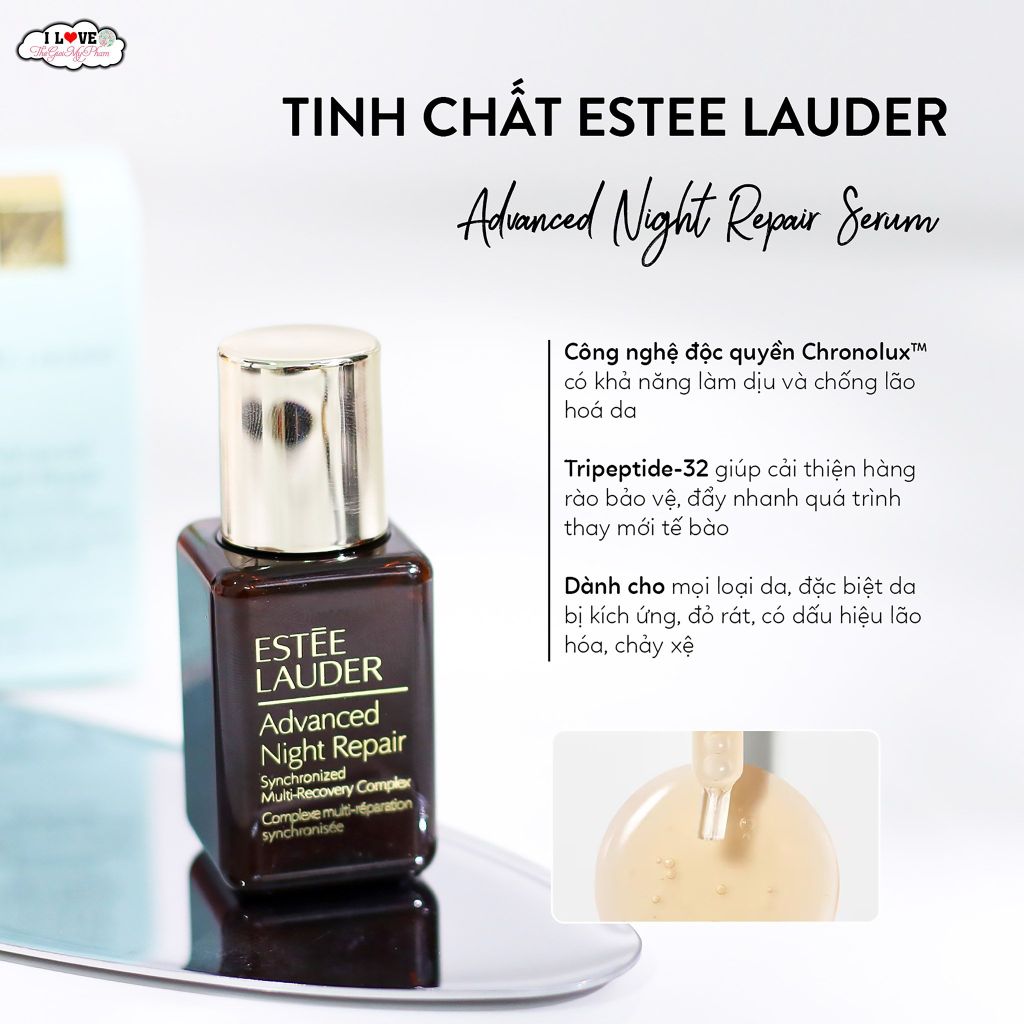 Serum Estee Lauder Advance Night Repair 15ml (Size nhỏ) Không Hộp