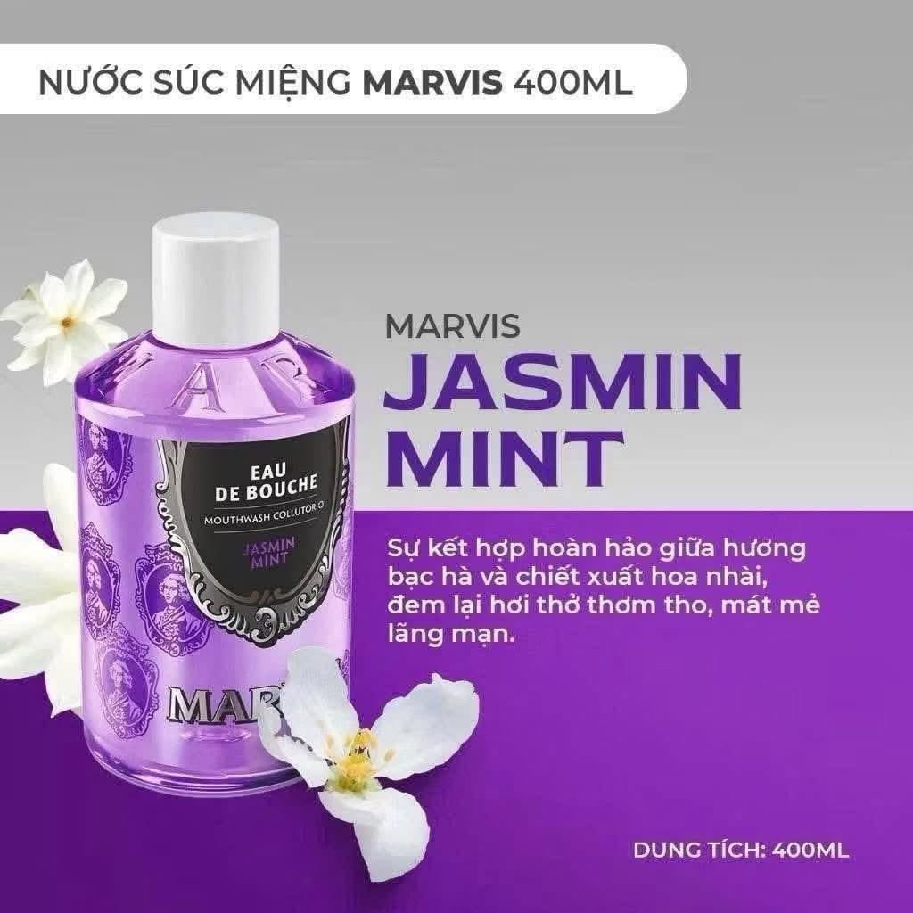 Nước Súc Miệng Marvis Jasmin Mint 400ml
