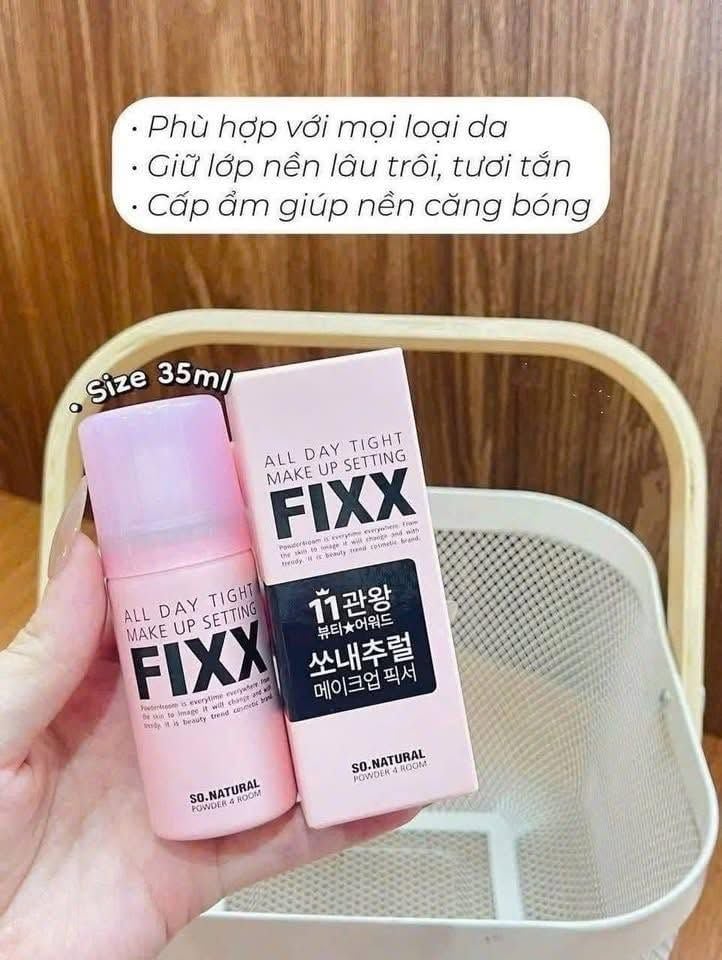 Xịt Khoá Makeup So Natural All Day Tight Make Up Setting Fixx 35ml