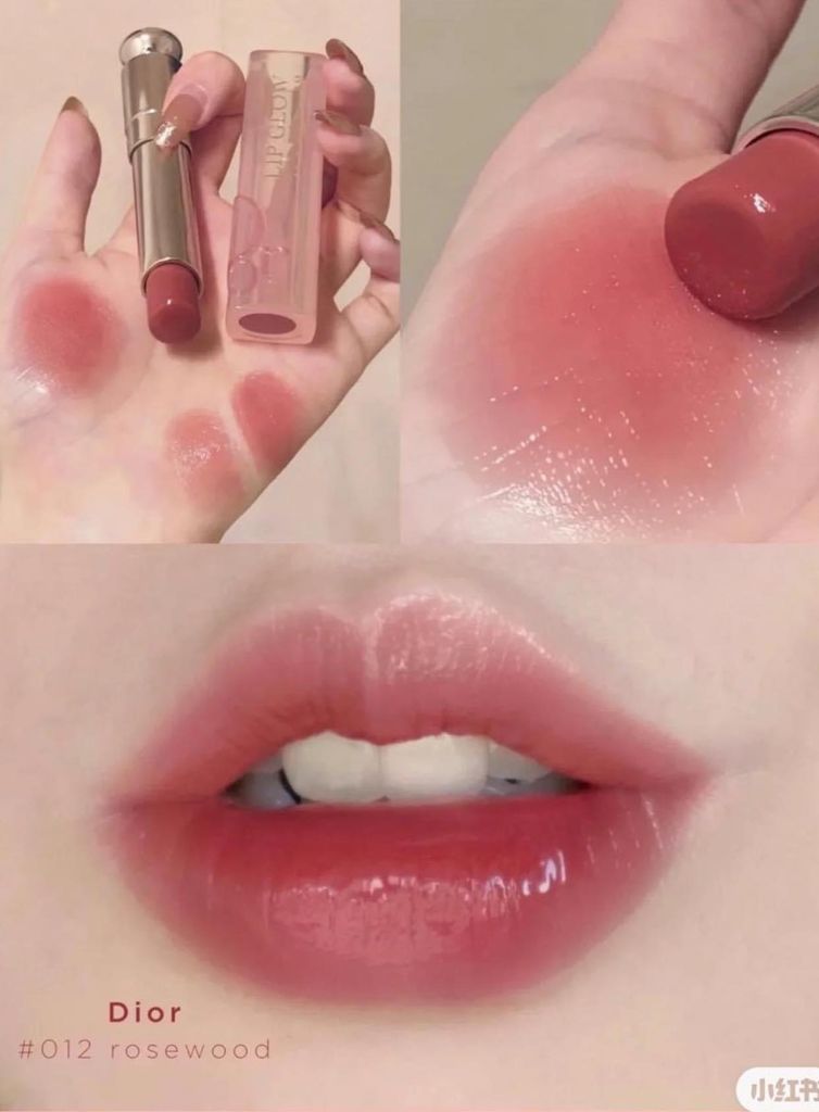 Dior - Son Dưỡng Addict Lip Glow #012 (Mẫu Mới Vỏ Xanh) - Ko Tđ