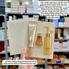 Set Kem Chống Nắng SU:M Losec Summa Tinh Chất Vàng SPF50+++ ( 3 sản phẩm)