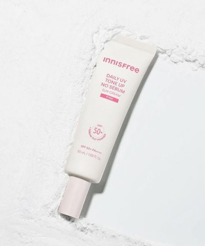 KCN Innisfree Daily Tone Up 50ml ( Pink) Mẫu Mới