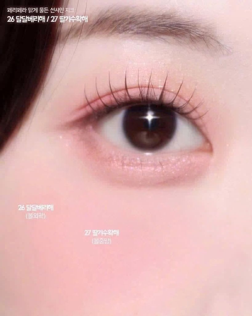 Phấn Má Hồng Peripera Pure Blushed Sunshine Cheek #26