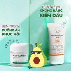 Kem Dưỡng Dịu Da, Phục Hồi Và Giảm Đỏ Dr.G R.E.D Blemish Clear Soothing 70ml + KCN 20ml