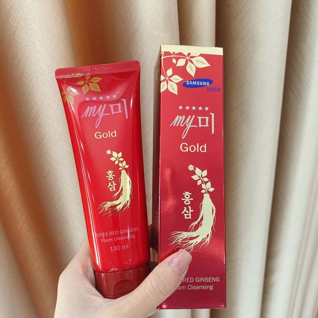 SRM Hồng Sâm My Gold 130ml