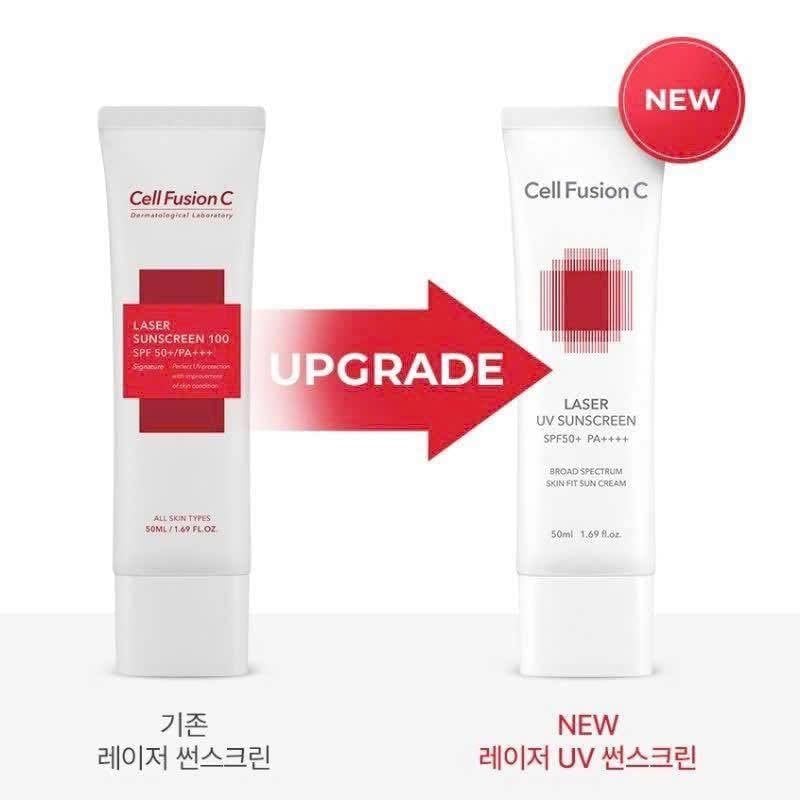 Kem chống nắng Cell Fusion C SPF 50+ PA+++ 35ml (Đỏ)