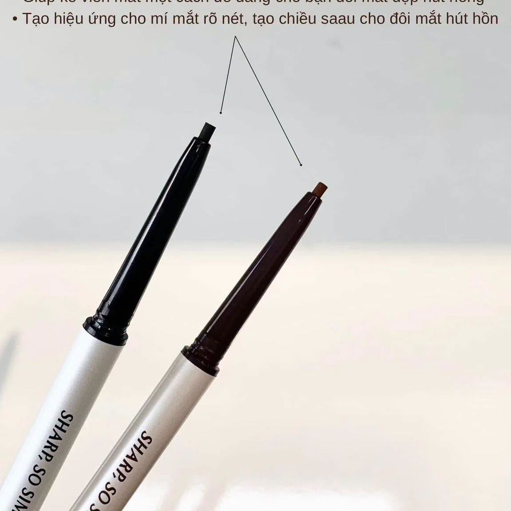 Clio - Sáp Kẻ Mắt Sharp So Simple Waterproof #03 Nâu đen