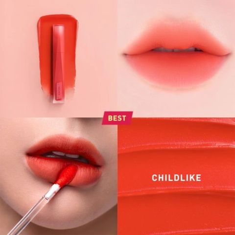 Son Kem Lì 3CE Velvet Lip Tint Plush (NEW) #09 Child Like