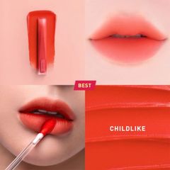Son Kem Lì 3CE Velvet Lip Tint Plush (NEW) #09 Child Like