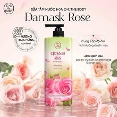 Sữa Tắm On: The Body 900g #Damask Rose