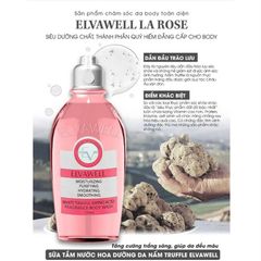 Sữa tắm Elvawell #La Rose 250ml (Hồng)