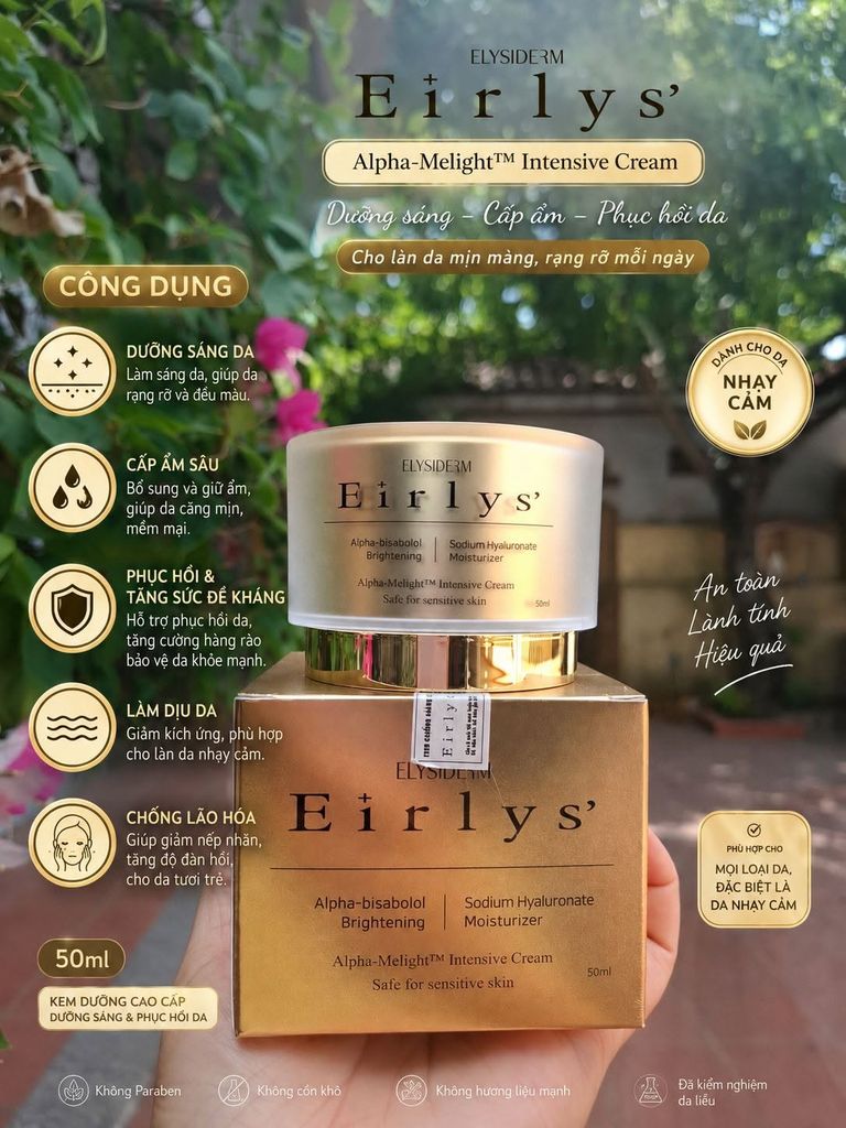 Kem dưỡng đêm Eirly's Alpha Melight 50ml