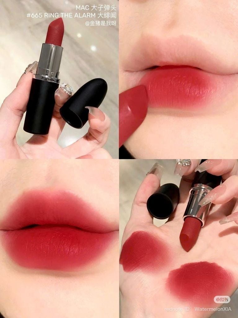 Son Thỏi MAC Ximal Matte #665 Ring The Alarm (Ko Tđ)