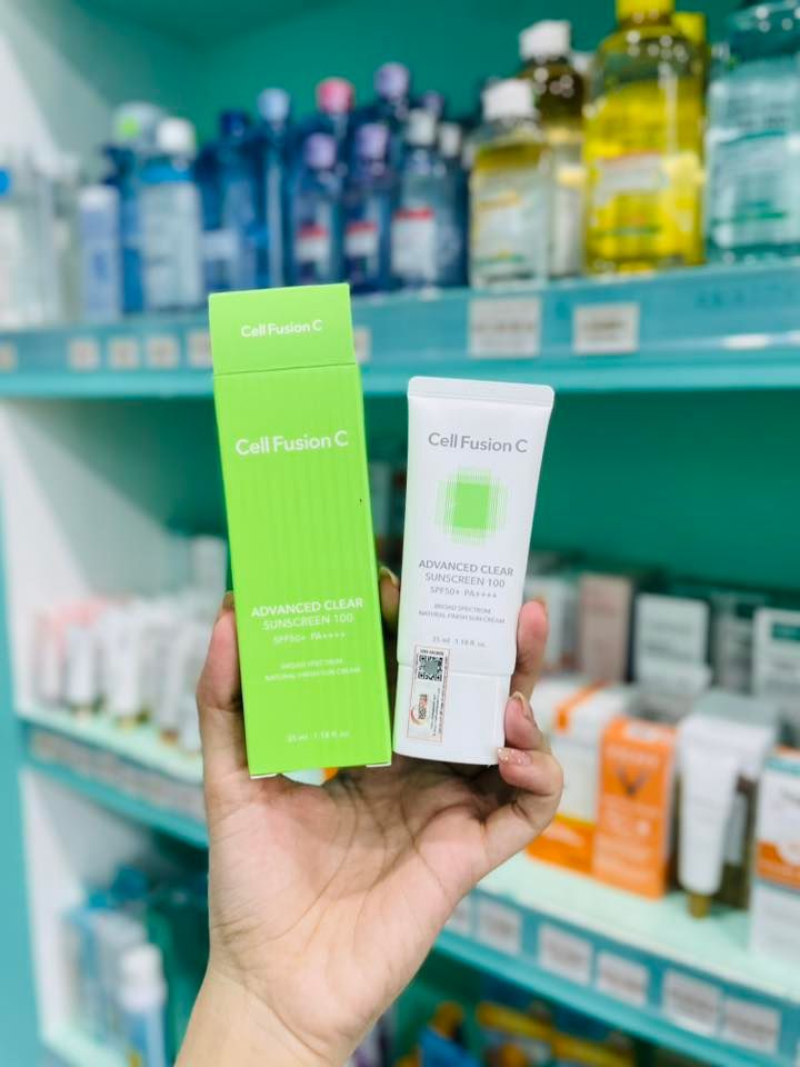 KCN Cell Fusion C SPF 50+ PA+++ 35ml (Xanh) Mẫu Mới