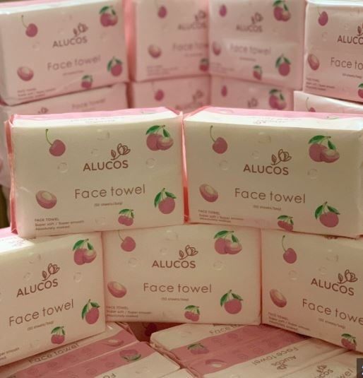 Khăn Lau Mặt Khô Dùng Một Lần Animerry ( 50 Tờ-Dạng Rút)