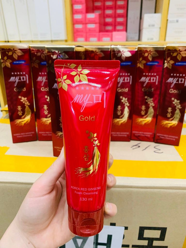 SRM Hồng Sâm My Gold 130ml