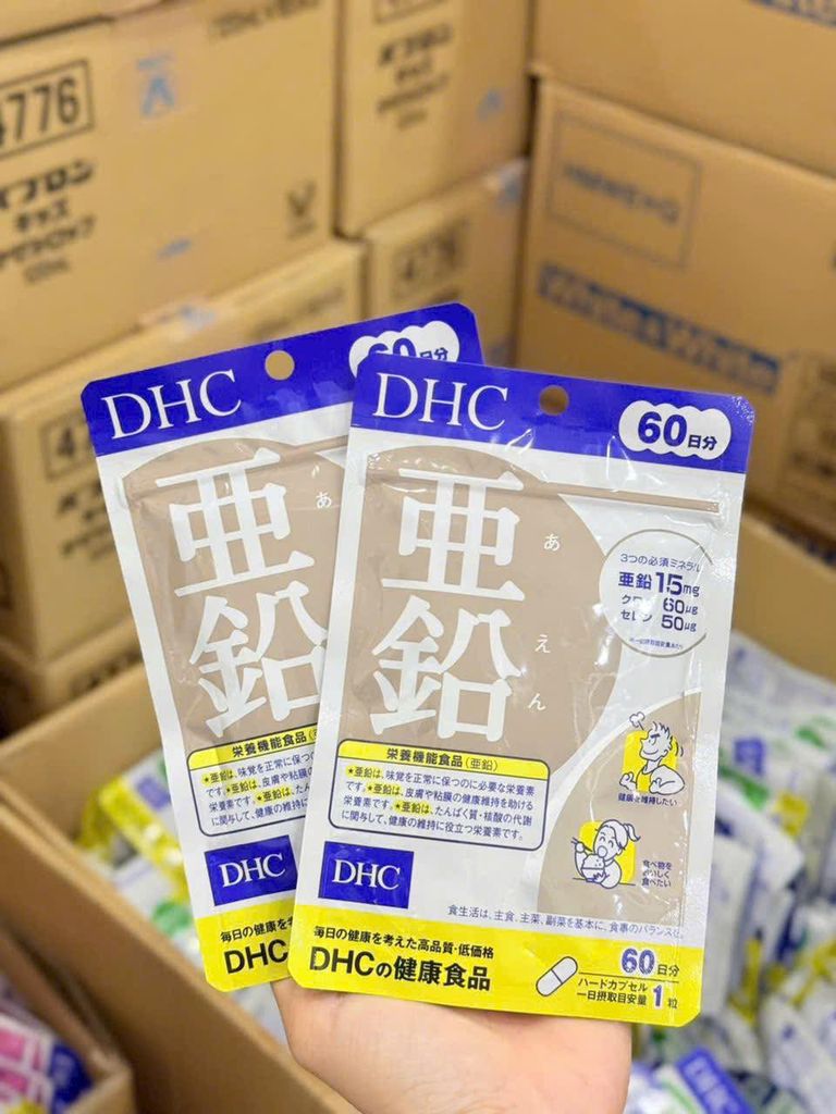 Viên kẽm DHC Nhật 60 ngày 60 viên