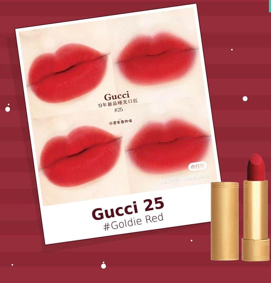 Gucci - Son Rouge À Levres Mat #25 (Ko tđ)