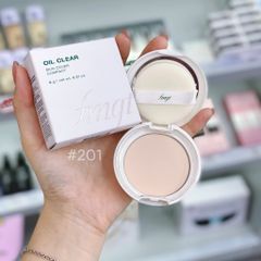 Phấn phủ nén The Face Shop Oil Clear trắng #203