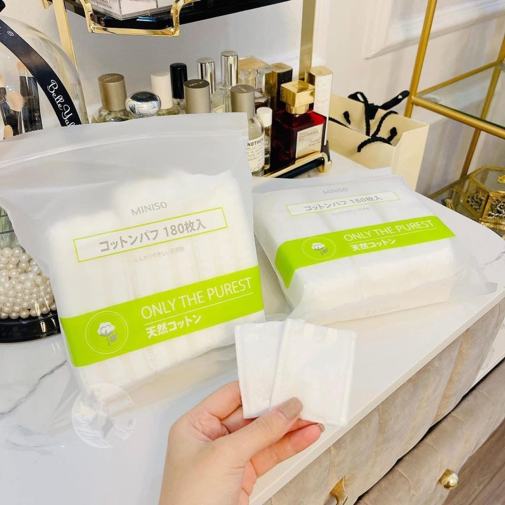 Bông Miniso 180 Miếng (Bịch)