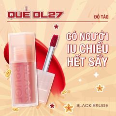 Son Kem Black Rouge Double Layer Over Velvet Ver 4 #DL27