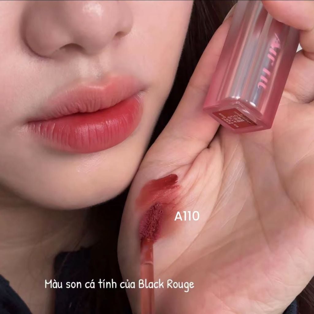 Son Black Rouge Air Fit Velvet Tint Version 10 #A110