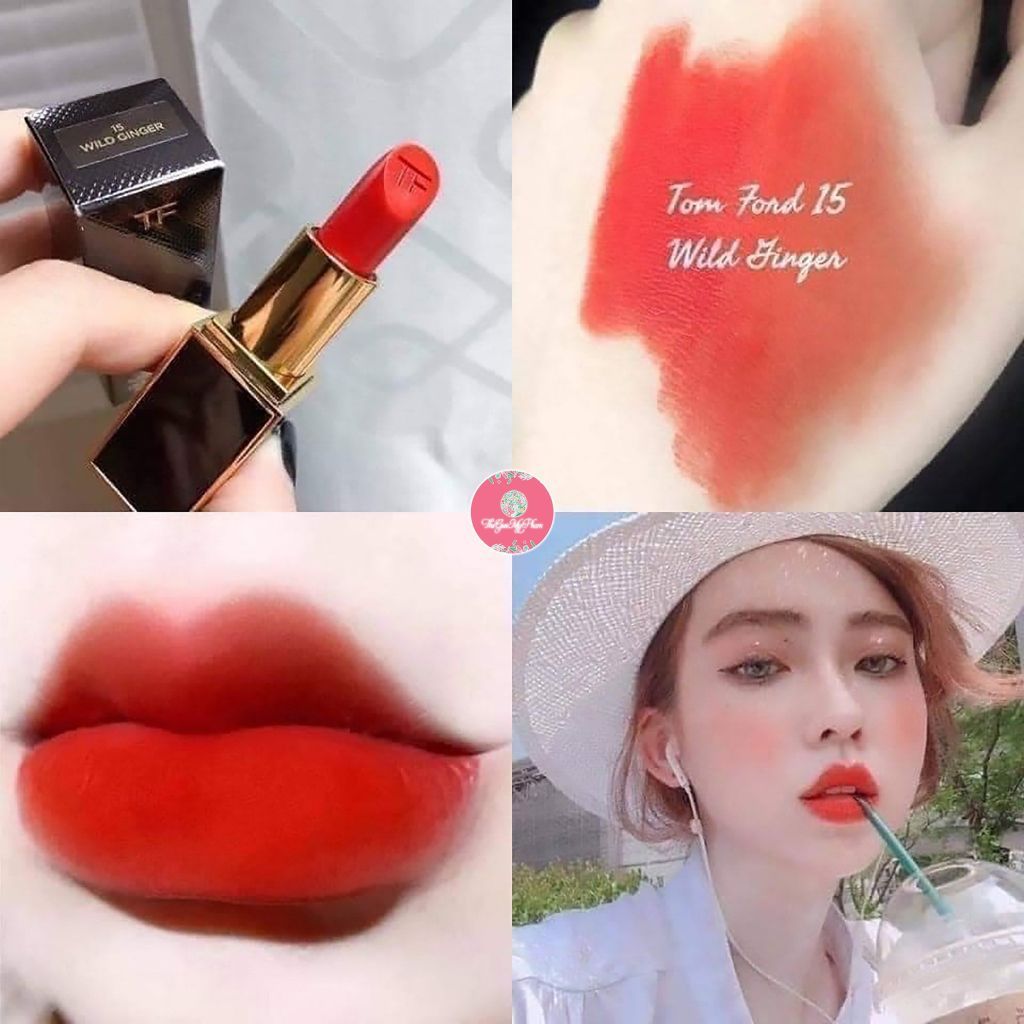 Son TOMFORD Wild Ginger Vỏ Đen (Ko Tđ)