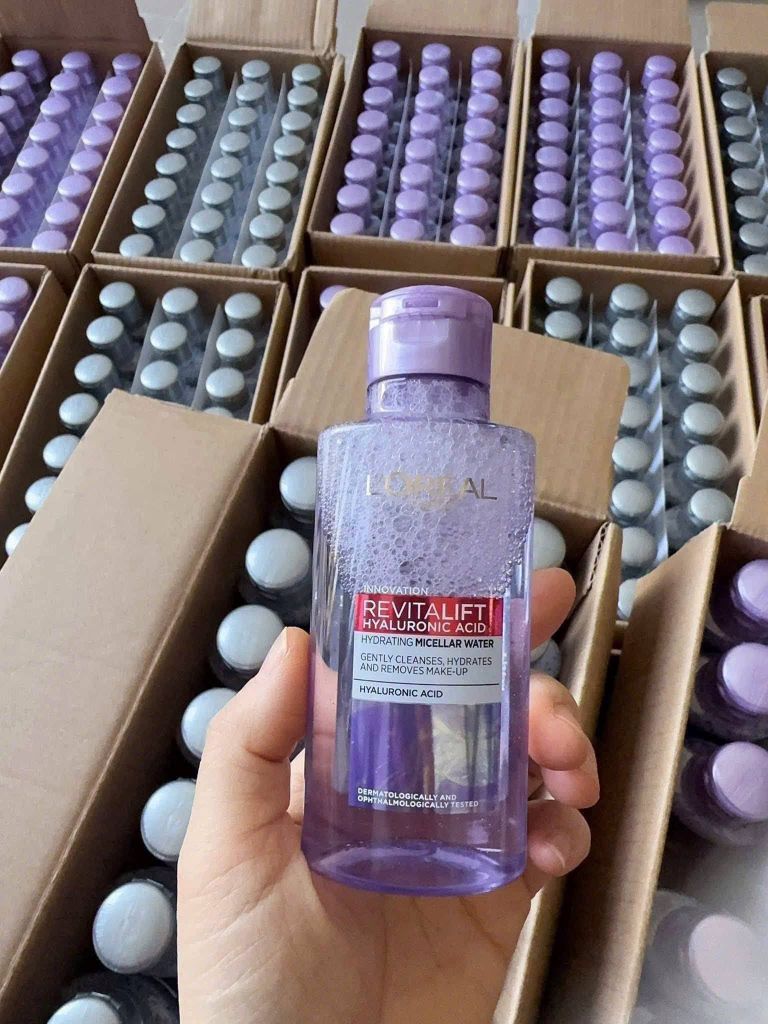 Nước tẩy Trang Loreal Revitalift tím 95ml