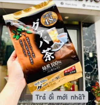 Trà Ổi Hỗ Trợ Giảm Cân, Giảm Nguy Cơ Tiểu Đường Orihiro 48 Gói (Mẫu Mới)