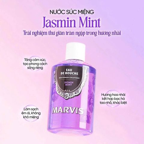 Nước Súc Miệng Marvis Jasmin Mint 400ml